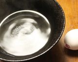 釜玉きしめん作り方1写真