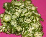 ◎ネバネバおくらとお豆腐のサラダ◎作り方1写真