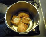 八角と梅酒でお手軽角煮丼&煮卵作り方4写真