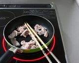 豚肉と小松菜の中華炒め作り方2写真