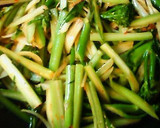 砂肝とセロリの炒めもの【中華風】作り方5写真