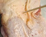 塩昆布とお酢で♪鶏肉と小松菜の煮物作り方1写真