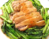 塩昆布とお酢で♪鶏肉と小松菜の煮物作り方6写真