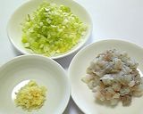 葱と胡麻油香る♪茄子の海老そぼろあん作り方2写真