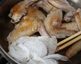 照り照り、すっぱおいしい、手羽先の黒酢煮作り方4写真
