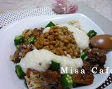 イワシの蒲焼き混ぜネバネバ納豆丼作り方4写真