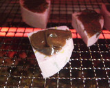 厚切りハムの黒にんにくマヨネーズ焼き作り方1写真