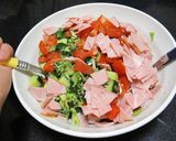 簡単！スプーンで食べる角切りサラダ作り方2写真