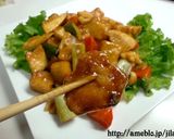 高野豆腐で酢豚もどき作り方8写真