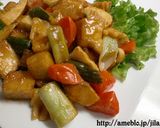 高野豆腐で酢豚もどき作り方7写真