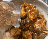 箸が止まらない鶏むね肉とごぼうの甘辛タレ作り方4写真