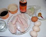 手羽先とゆで卵の酢っぱ煮作り方1写真
