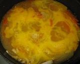 肉じゃがの汁で作る野菜とじ丼作り方2写真