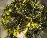 豆腐と韓国海苔のごま油和え作り方2写真