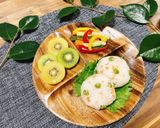 えんどう豆と鮭フレークの混ぜごはん🍙🫛🐟作り方3写真