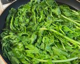 大根葉のジェノベーゼ風作り方1写真