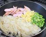 ナポリタン風　マカロニサラダ作り方5写真