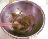 春キャベツのチョコパウンドケーキ♪作り方2写真