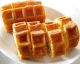 ふわふわワッフルロールケーキ作り方13写真