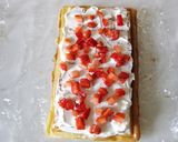ふわふわワッフルロールケーキ作り方11写真