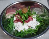 スジ肉入りチジミ作り方1写真