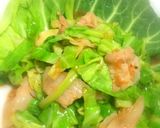 ☆春キャベツ&豚バラの中華炒め☆作り方4写真