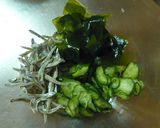 ちょいと一品★きゅうりといりこの酢の物作り方4写真