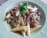 ゴルゴンゾーラ＆くるみのパスタ作り方6写真