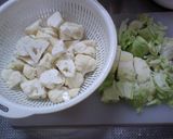 カリフラワーとキャベツのマヨ肉味噌和え作り方3写真