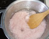 道明寺を使った！もちもちのさくらもち作り方3写真