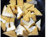 厚揚げとソーセージの♪ラー油♪炒め作り方2写真