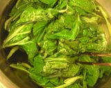 若ごぼうの 葉の ふき味噌風作り方3写真