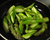 簡単美味♪アスパラのぺペロンチーノ*作り方3写真