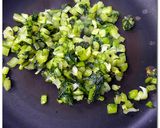 野沢菜と梅としらすの♪ふりかけ♪作り方3写真