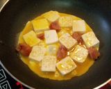 明太子のせ！豆腐鉄板丼★作り方3写真