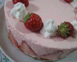 ピンクな♡苺レアチーズケーキ作り方8写真