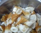 ちぎりちくわの海苔・胡麻たっぷり甘辛炒め作り方1写真