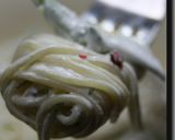アイスプラントの冷製ホワイトパスタ作り方28写真