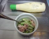 アスパラとベーコンのチーマヨ焼き作り方4写真