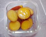 炊飯器で一発☆さつまいもの甘じょっぱ煮。作り方4写真