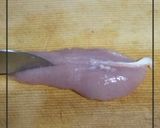 鶏ささみのはさみ揚げ＊作り方3写真