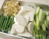 春野菜の彩きんぴら　～醤油とゴマの香り～作り方2写真