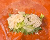 豚しゃぶサラダの☆素麺入り☆生春巻き作り方4写真