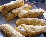 海老と薄焼き卵おもてなし　海老平作り方5写真