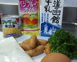 ころころ～ん♪アメリカンドッグ風ドーナツ作り方1写真