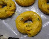 かぼちゃときび砂糖のふんわり焼きドーナツ作り方6写真