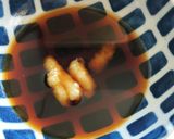 苦味★ラディッキオのマヨガーリック焼き作り方1写真