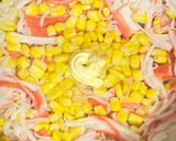 もち麦🌾コーンとカニカマ炊き込みご飯🌽🦀作り方3写真
