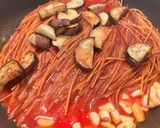 トマトペーストで作る 茄子とにんにくの焼きパスタ作り方11写真