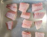 イサキと新玉ねぎの鮎魚醤スパゲッティ作り方2写真